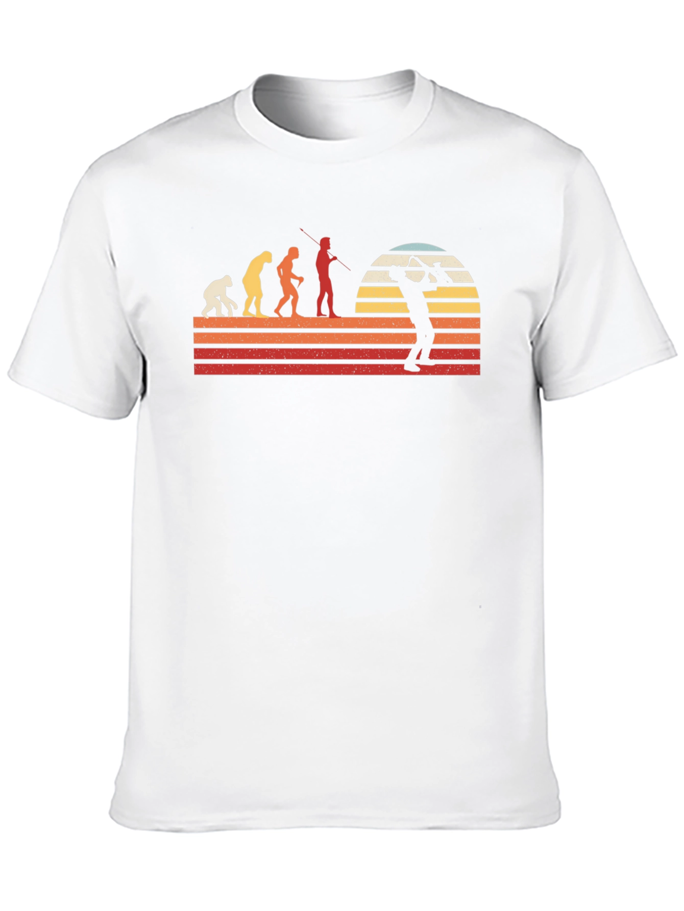 Evolution of Tuba Player Black T-Shirt
