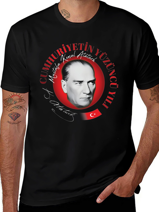 Atatürk Graphic Tee - Turkish Pride Shirt