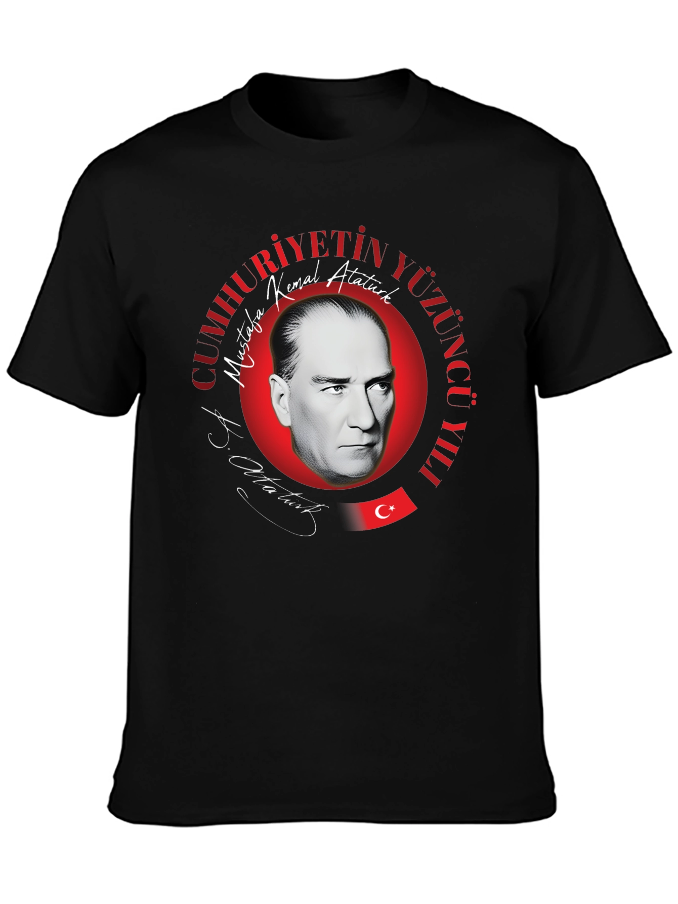 Atatürk Graphic Tee - Turkish Pride Shirt