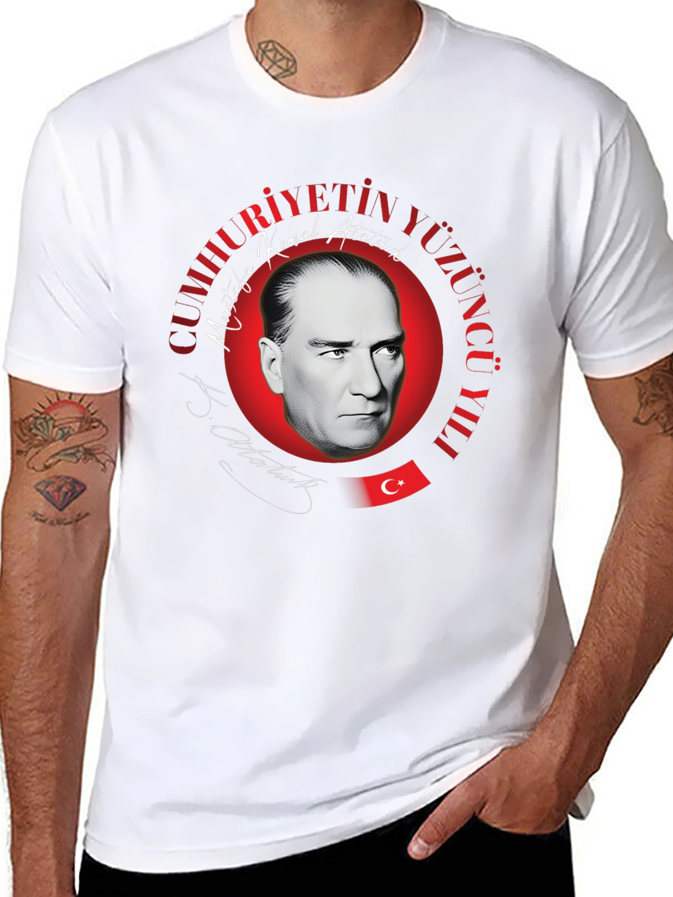 Atatürk Graphic Tee - Turkish Pride Shirt