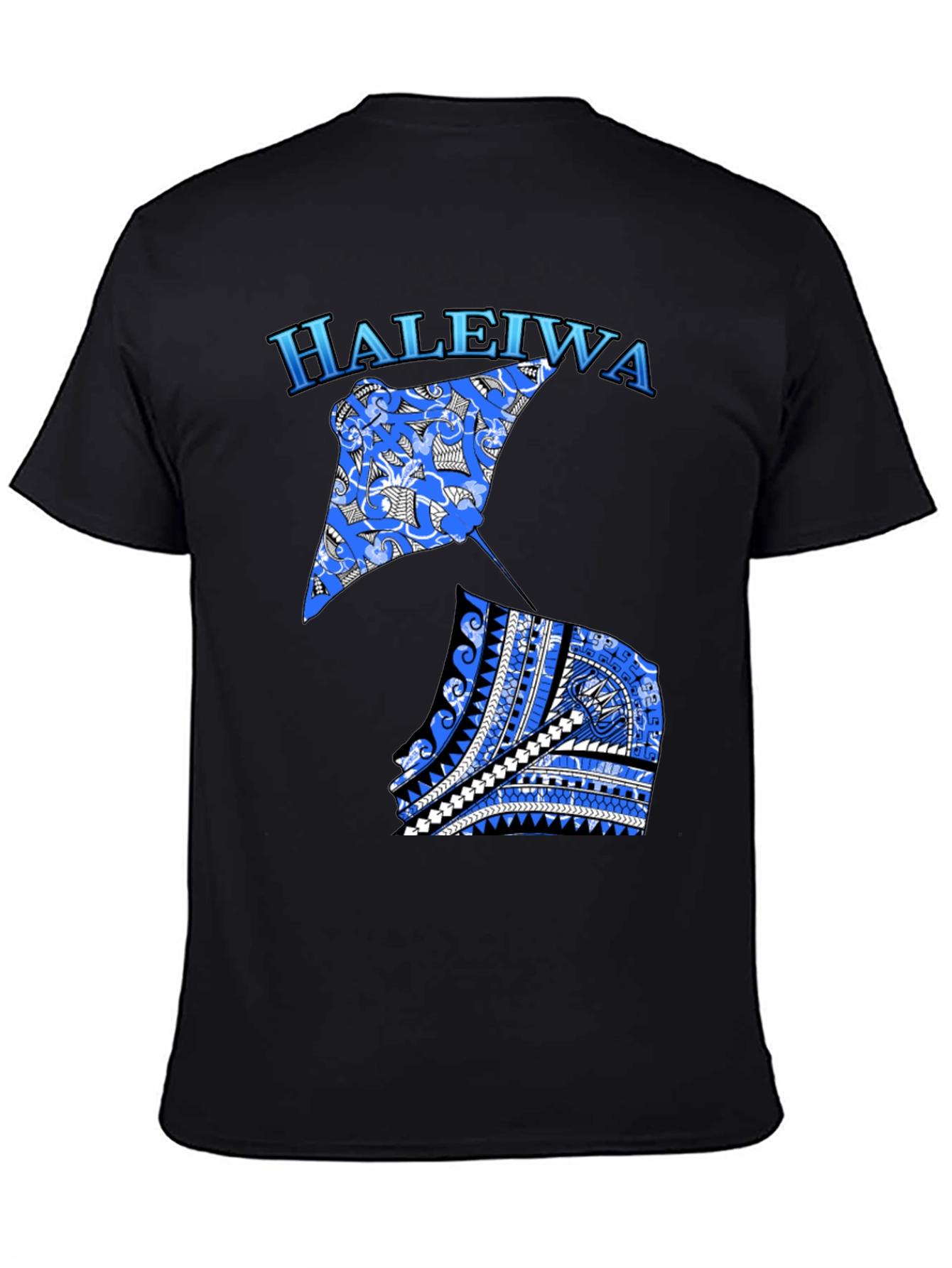 Haleiwa Stingray Graphic Tee - Black