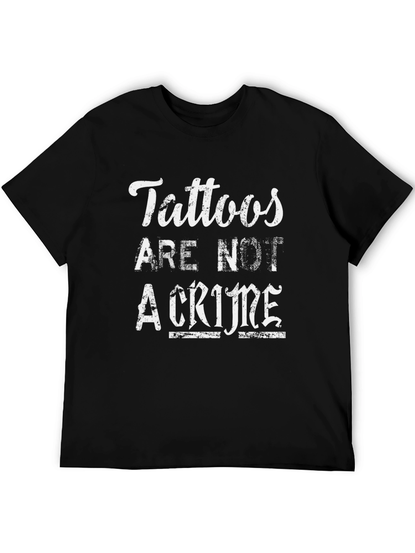 Tattoos Are Not a Crime Graphic T-Shirt