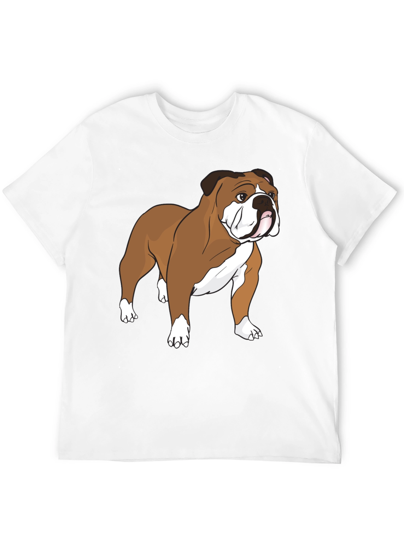 Bulldog Graphic Tee - Black