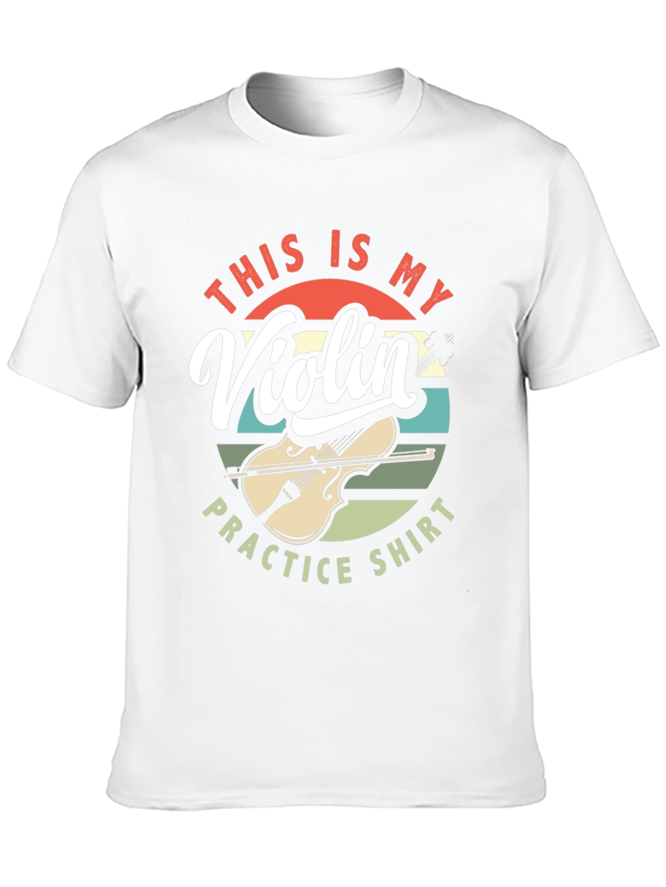 Violin Practice Shirt - Musician Tee