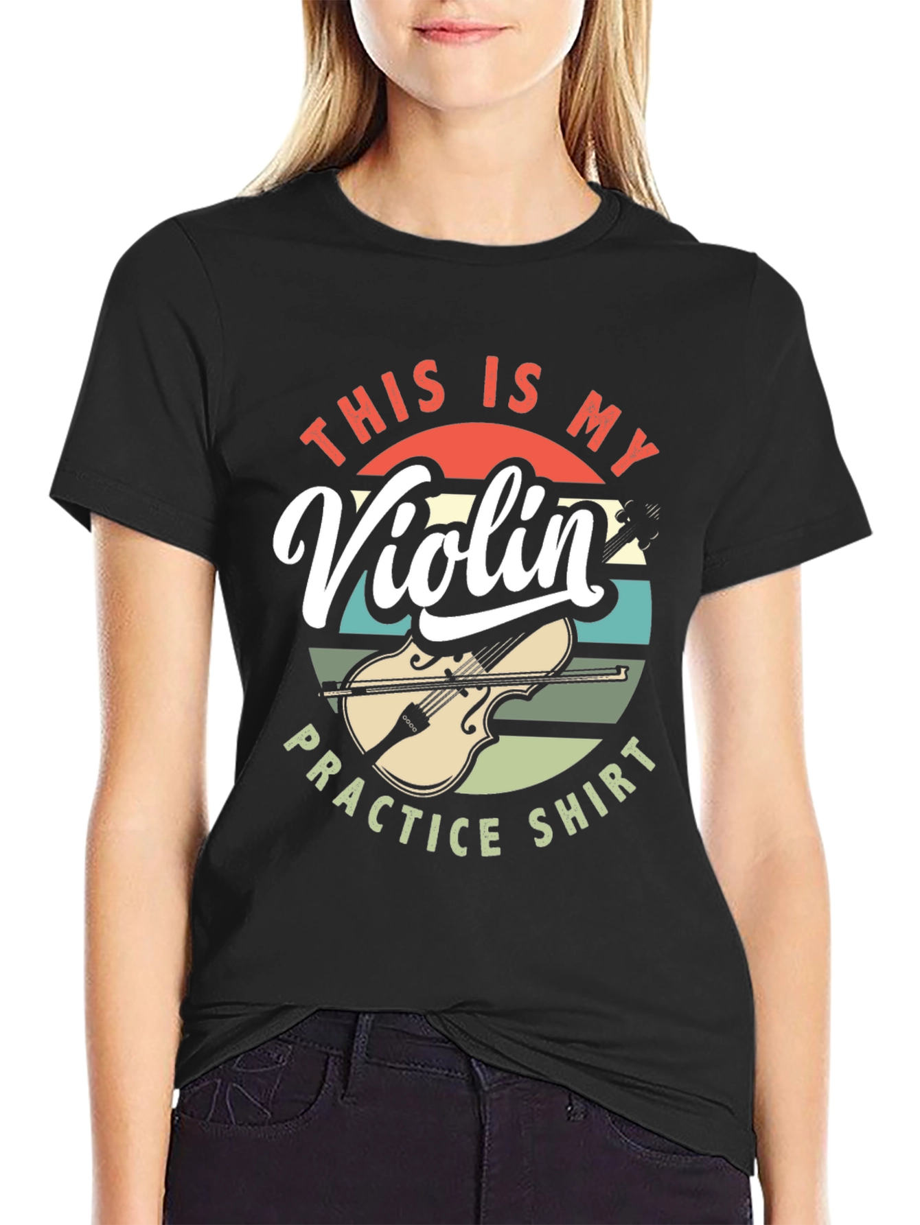 Violin Practice Shirt - Musician Tee