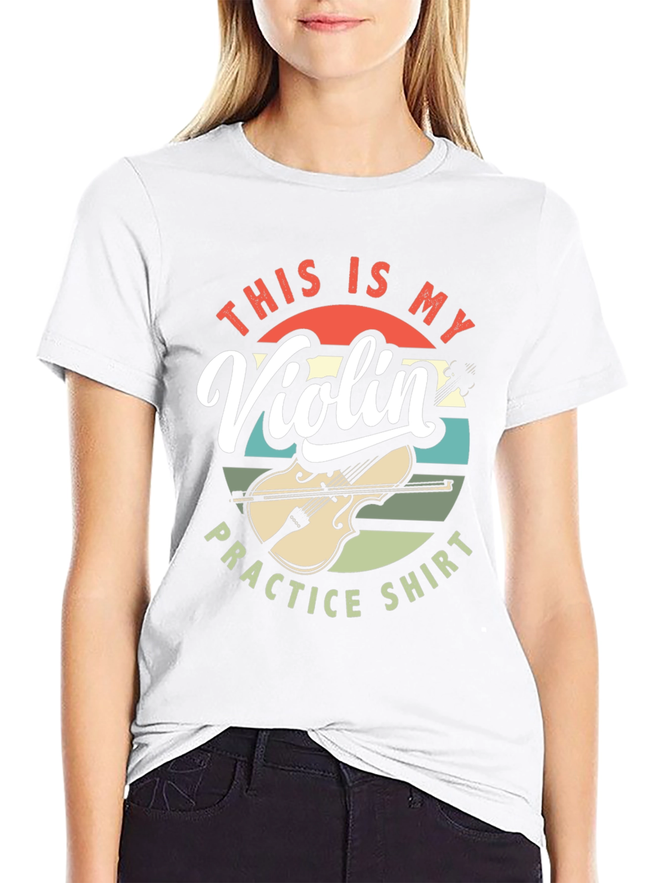 Violin Practice Shirt - Musician Tee