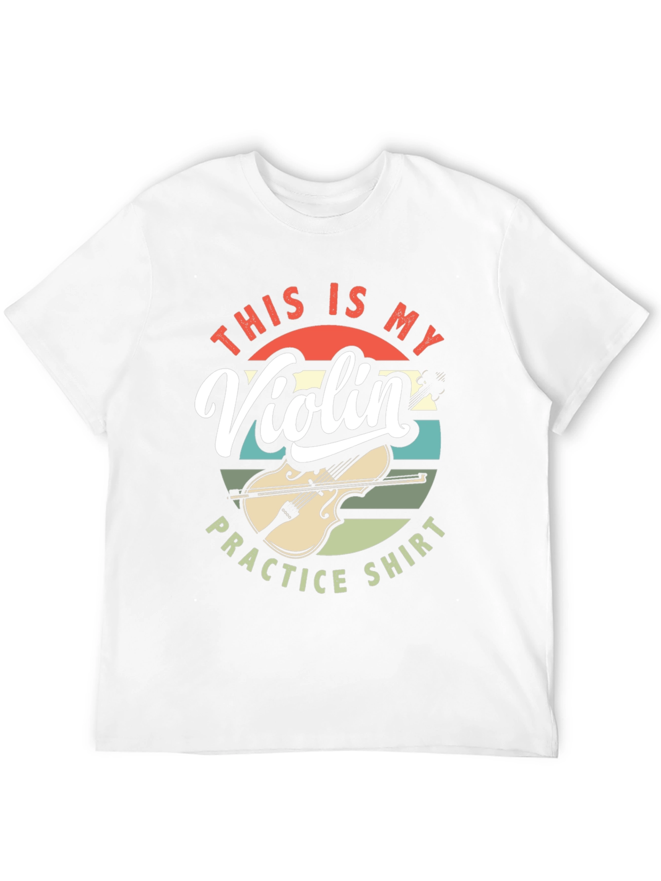 Violin Practice Shirt - Musician Tee