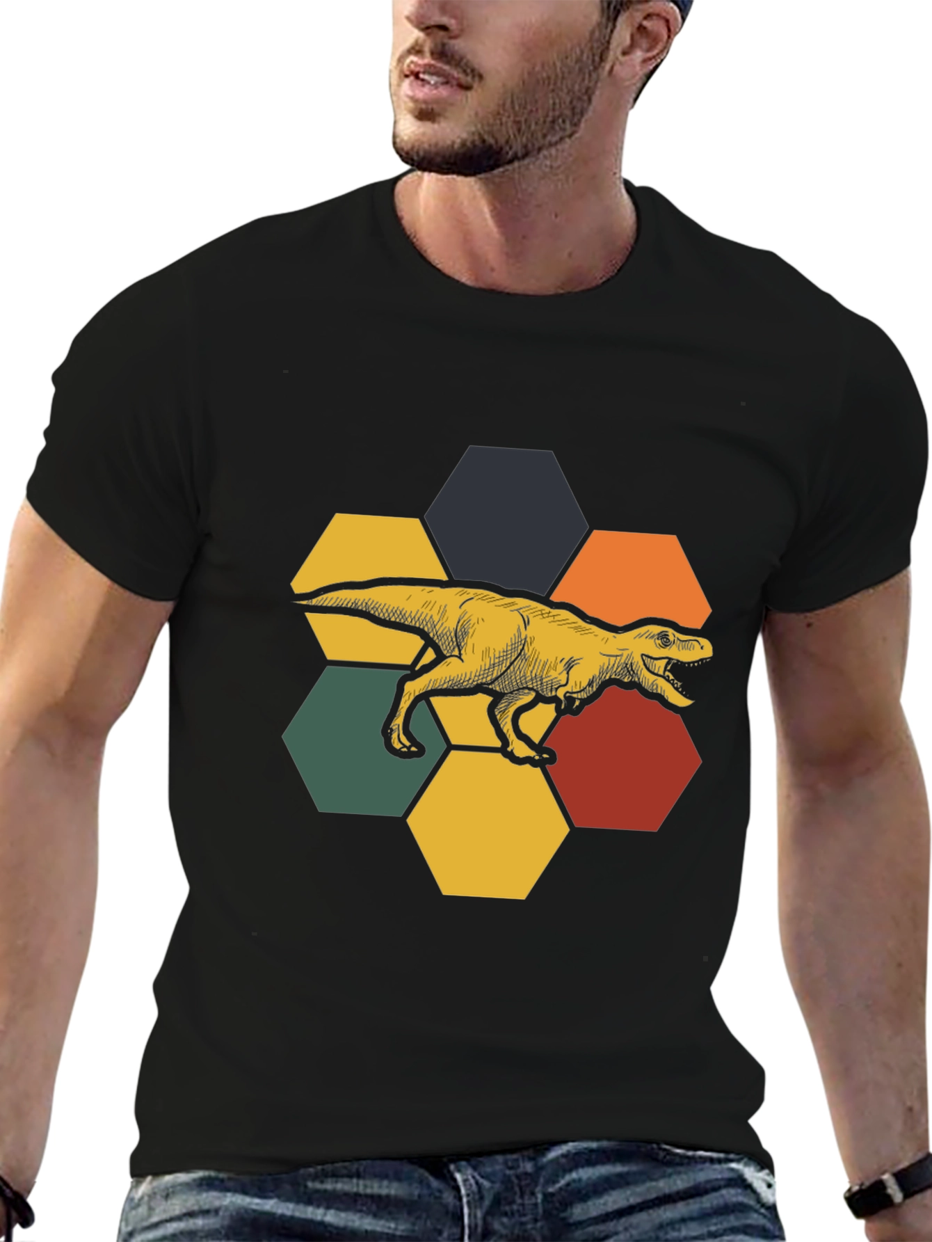 Retro Dinosaur Graphic Tee