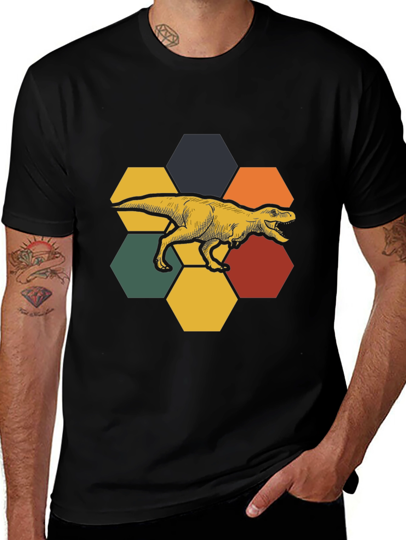 Retro Dinosaur Graphic Tee