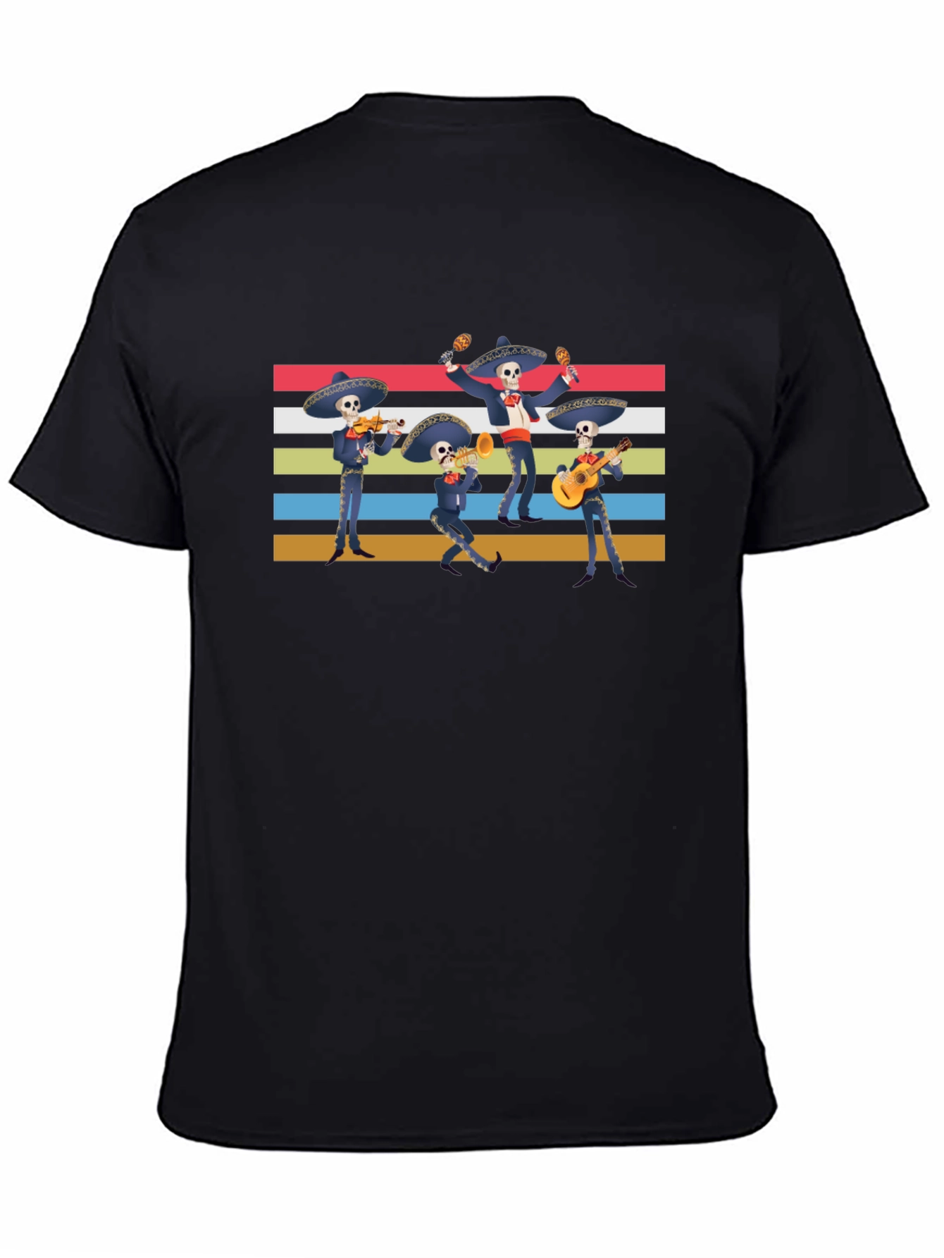 Day of the Dead Mariachi Band T-Shirt
