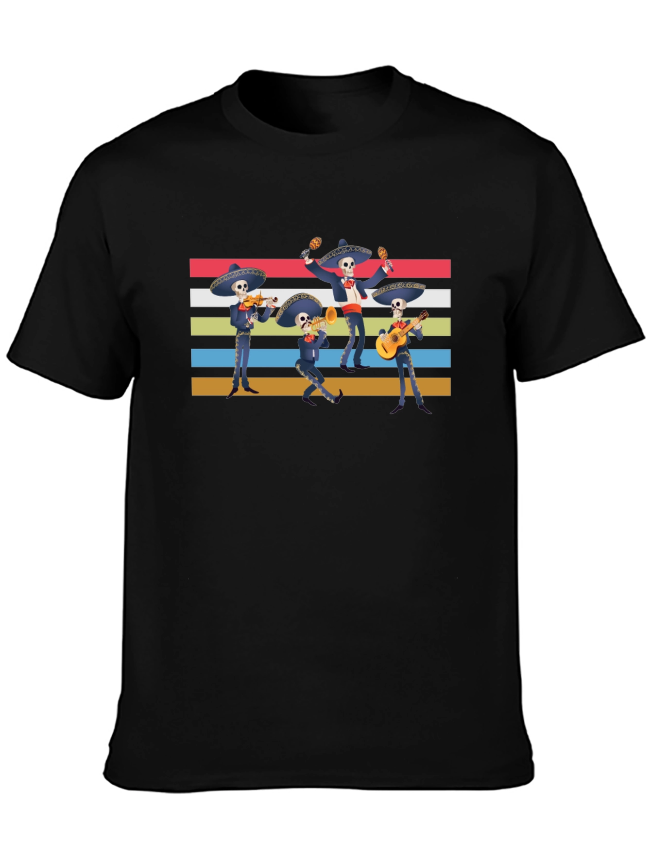 Day of the Dead Mariachi Band T-Shirt