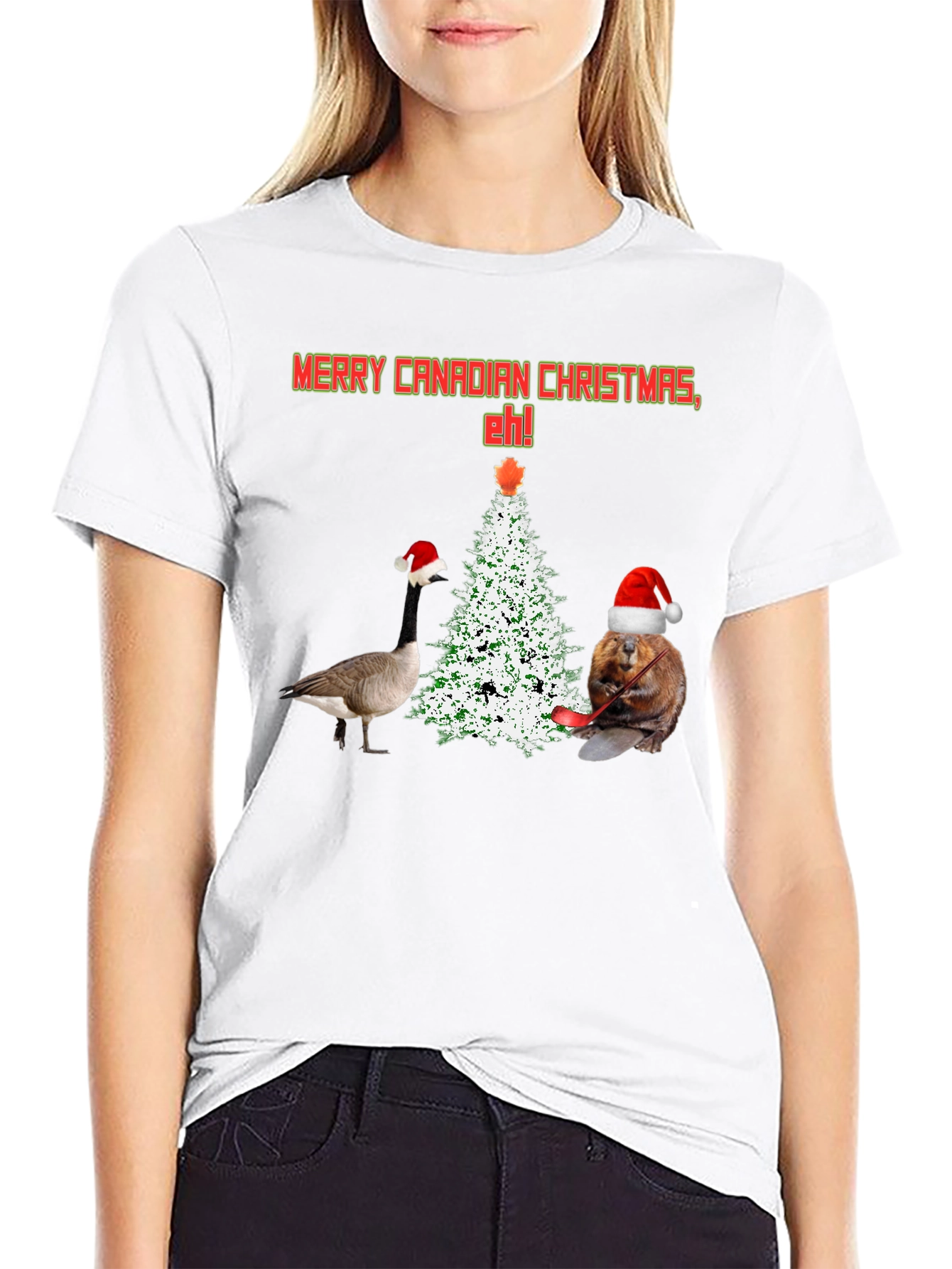 Merry Canadian Christmas T-Shirt