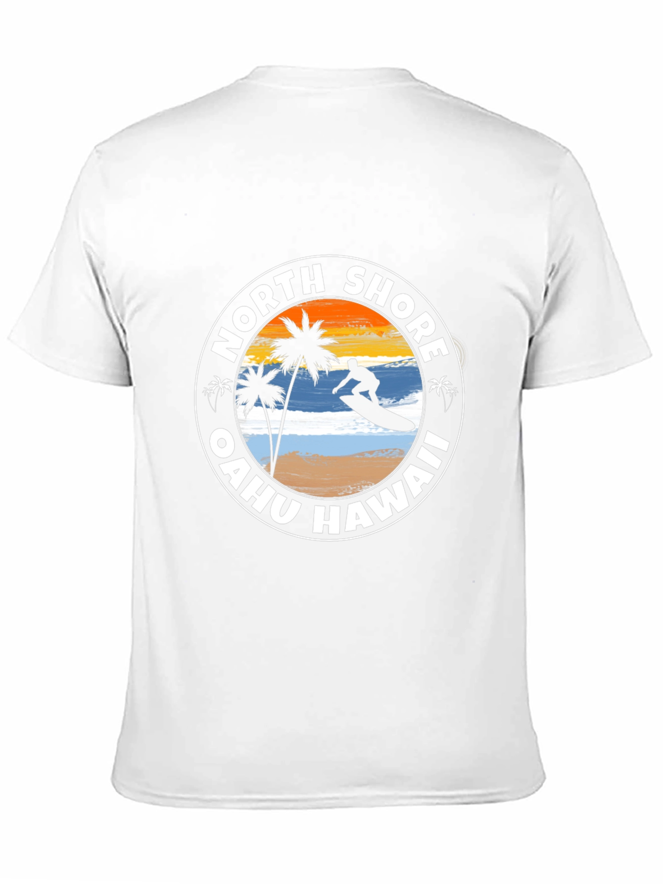 North Shore Oahu Hawaii Surf T-Shirt