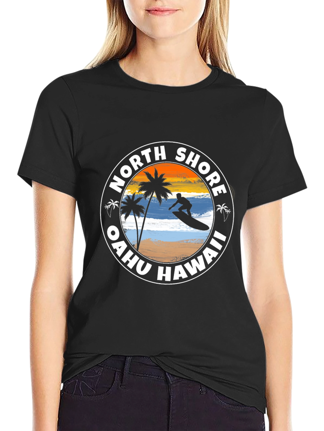 North Shore Oahu Hawaii Surf T-Shirt