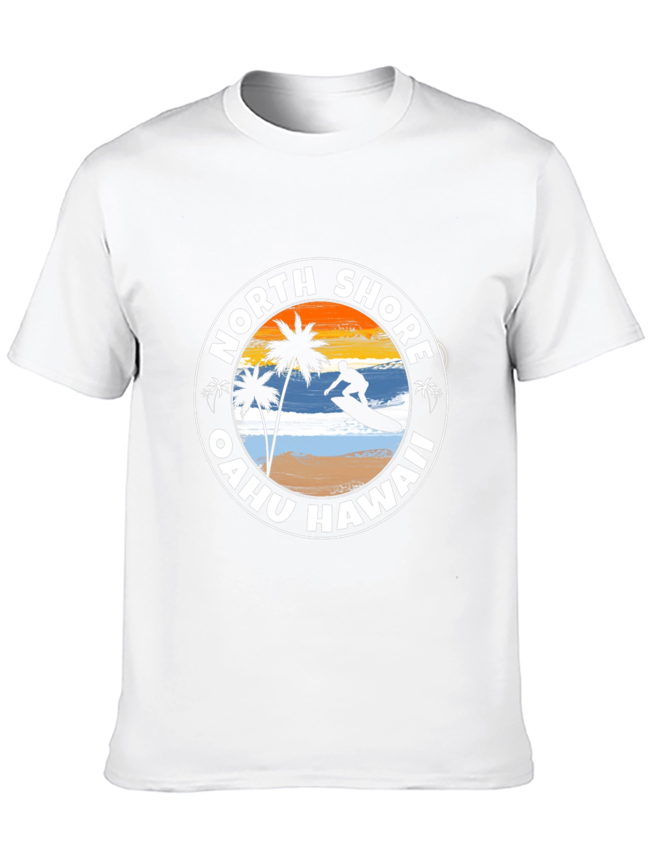 North Shore Oahu Hawaii Surf T-Shirt