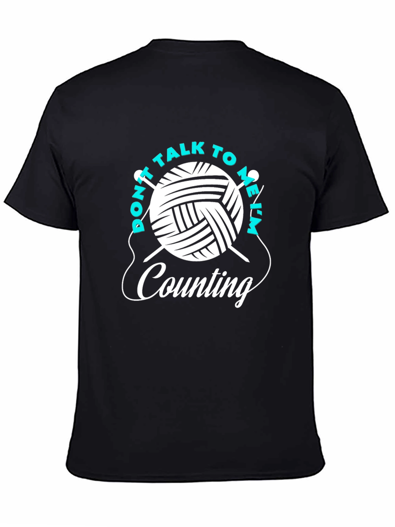 Dont Talk To Me Im Counting Knitting T-Shirt