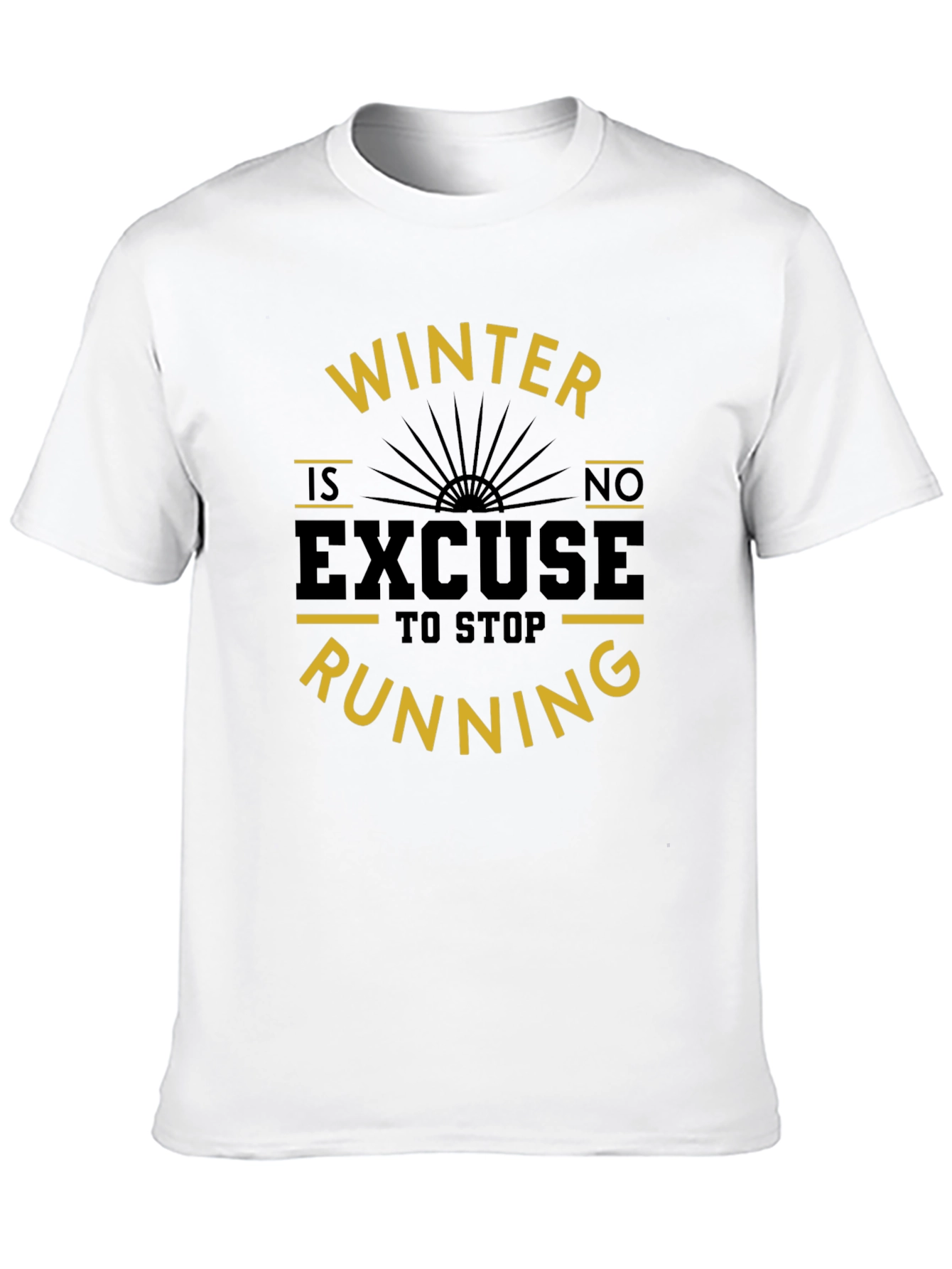 Winter Running Motivation T-Shirt
