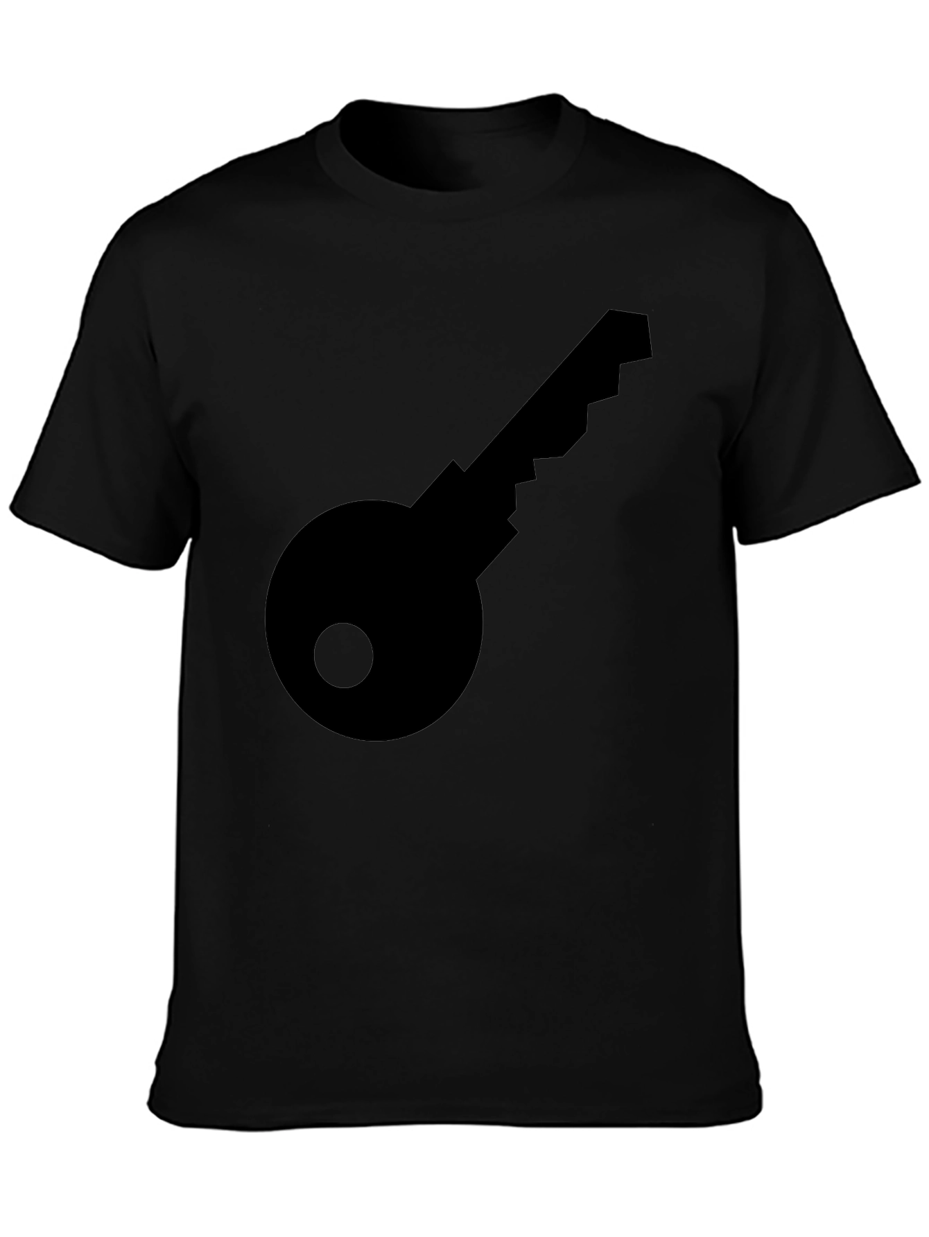 Key Graphic Black T-Shirt