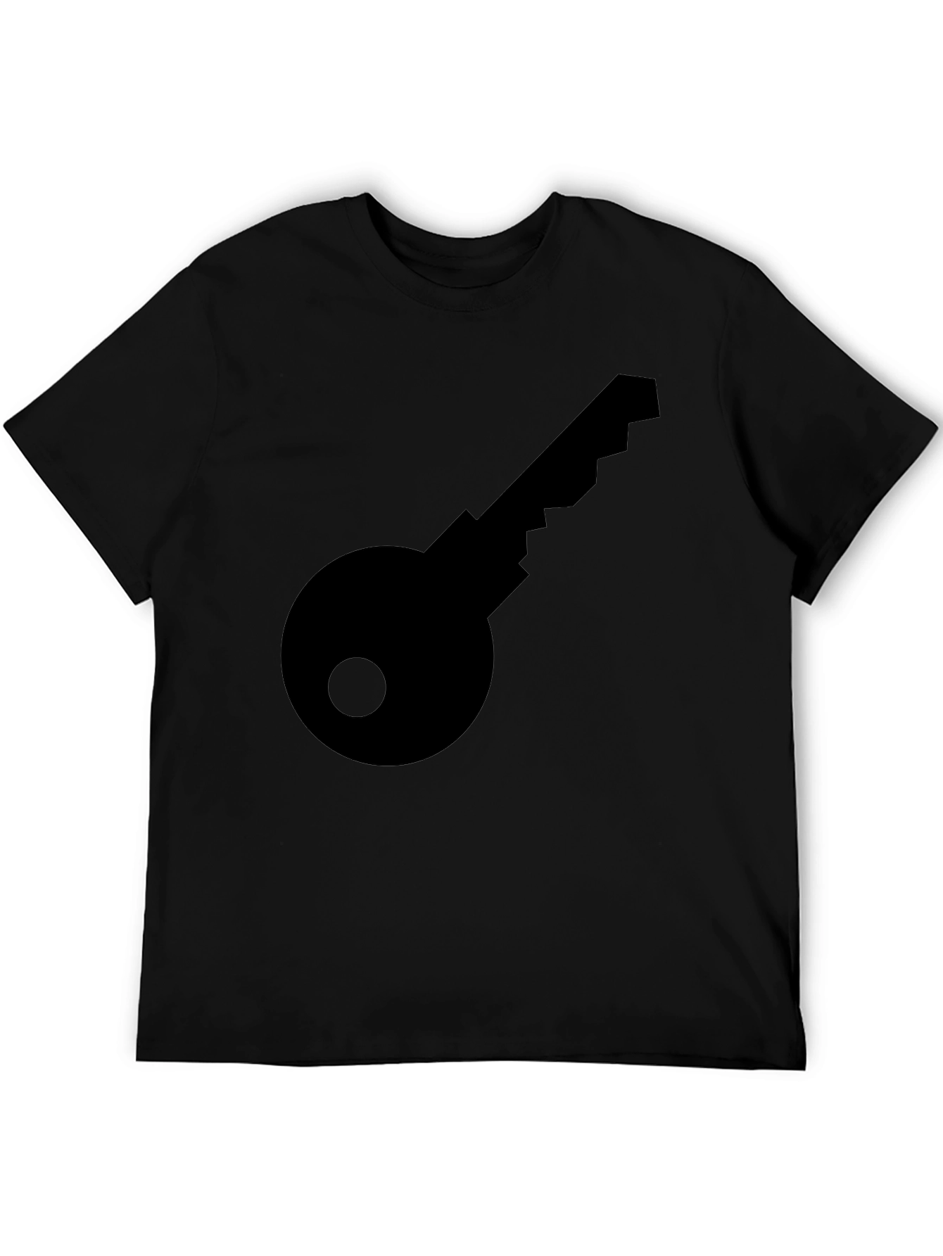 Key Graphic Black T-Shirt