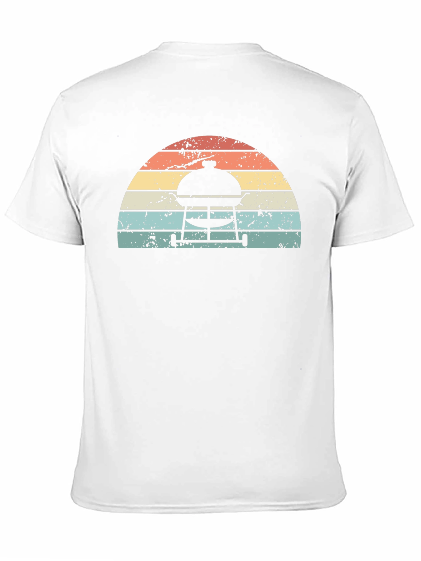 Retro Grill Master Sunset T-Shirt