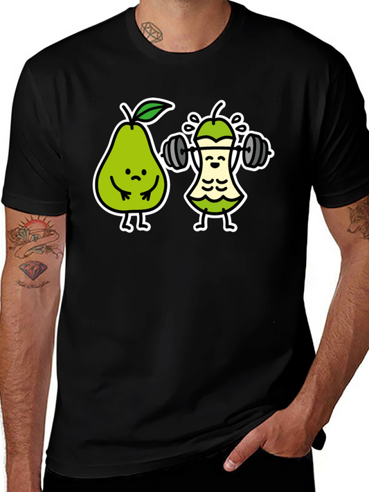 Funny Pear Gym Workout T-Shirt