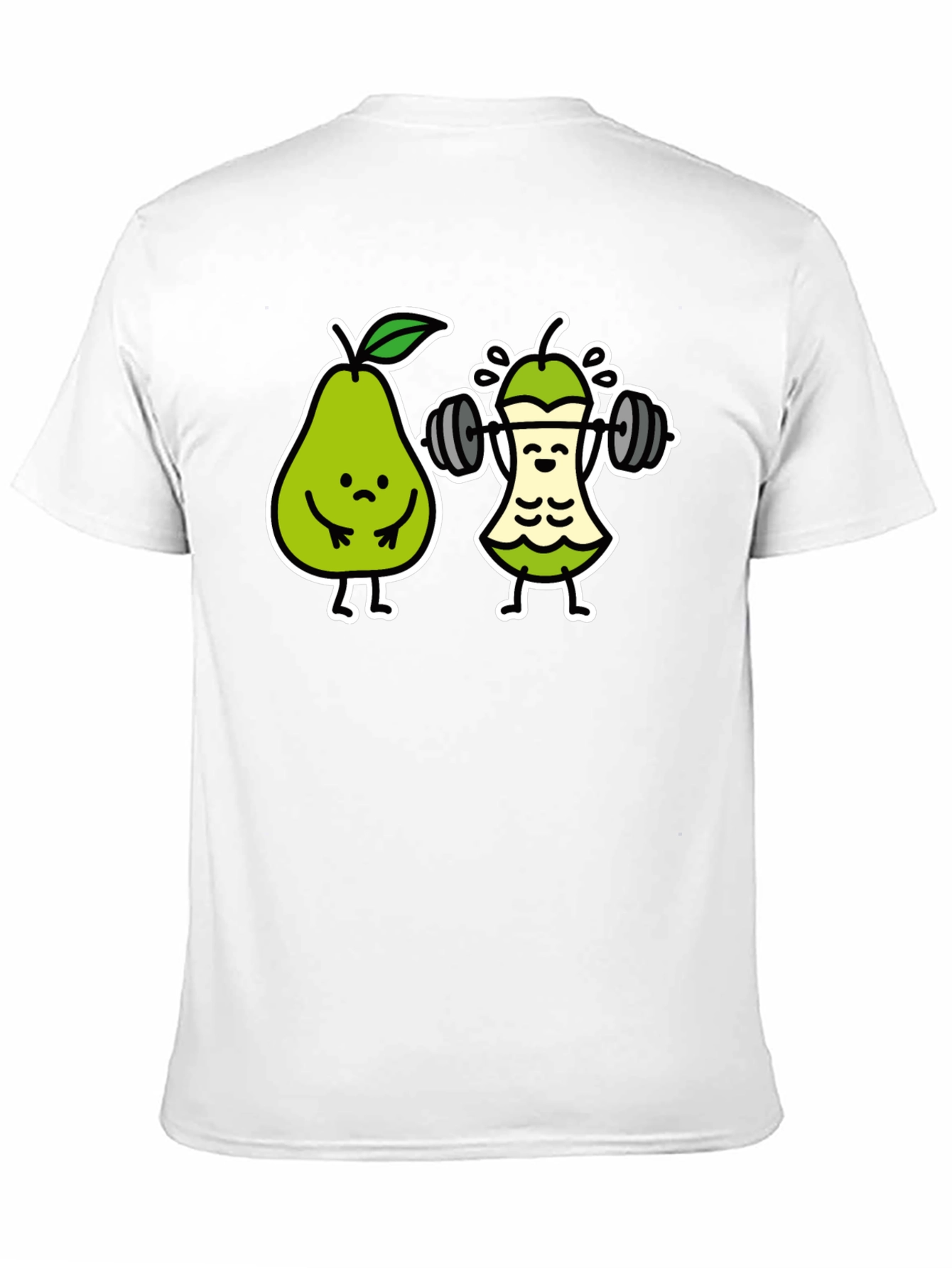 Funny Pear Gym Workout T-Shirt