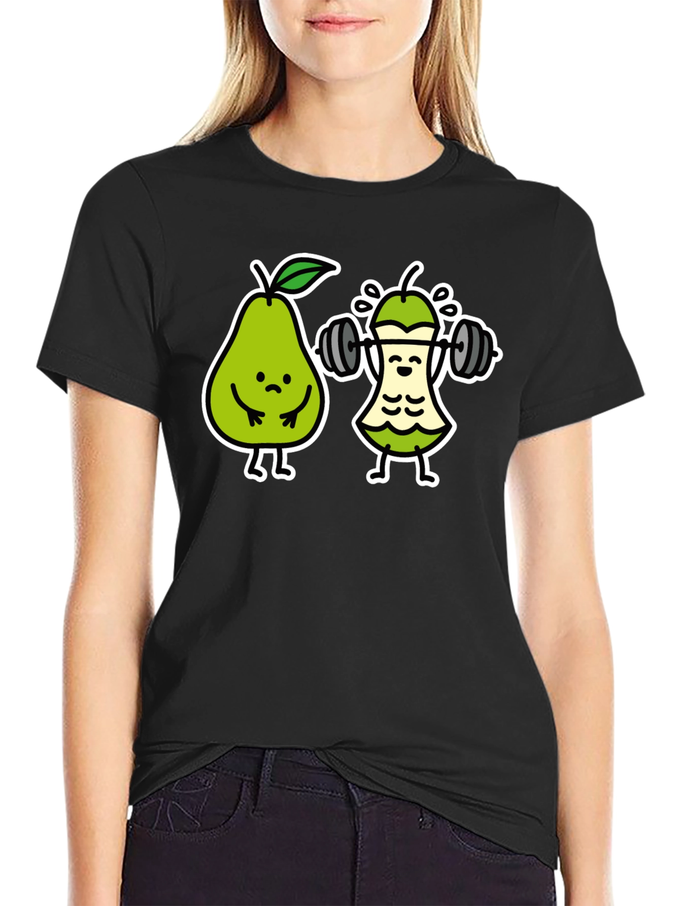 Funny Pear Gym Workout T-Shirt