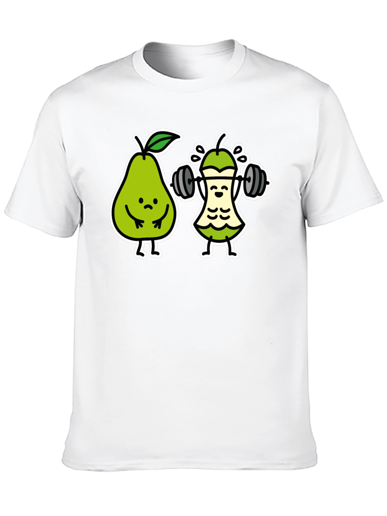 Funny Pear Gym Workout T-Shirt