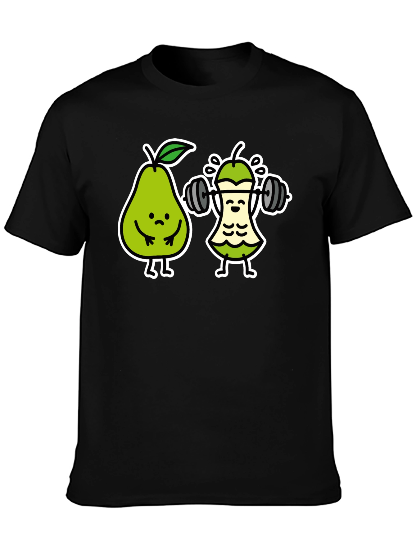 Funny Pear Gym Workout T-Shirt