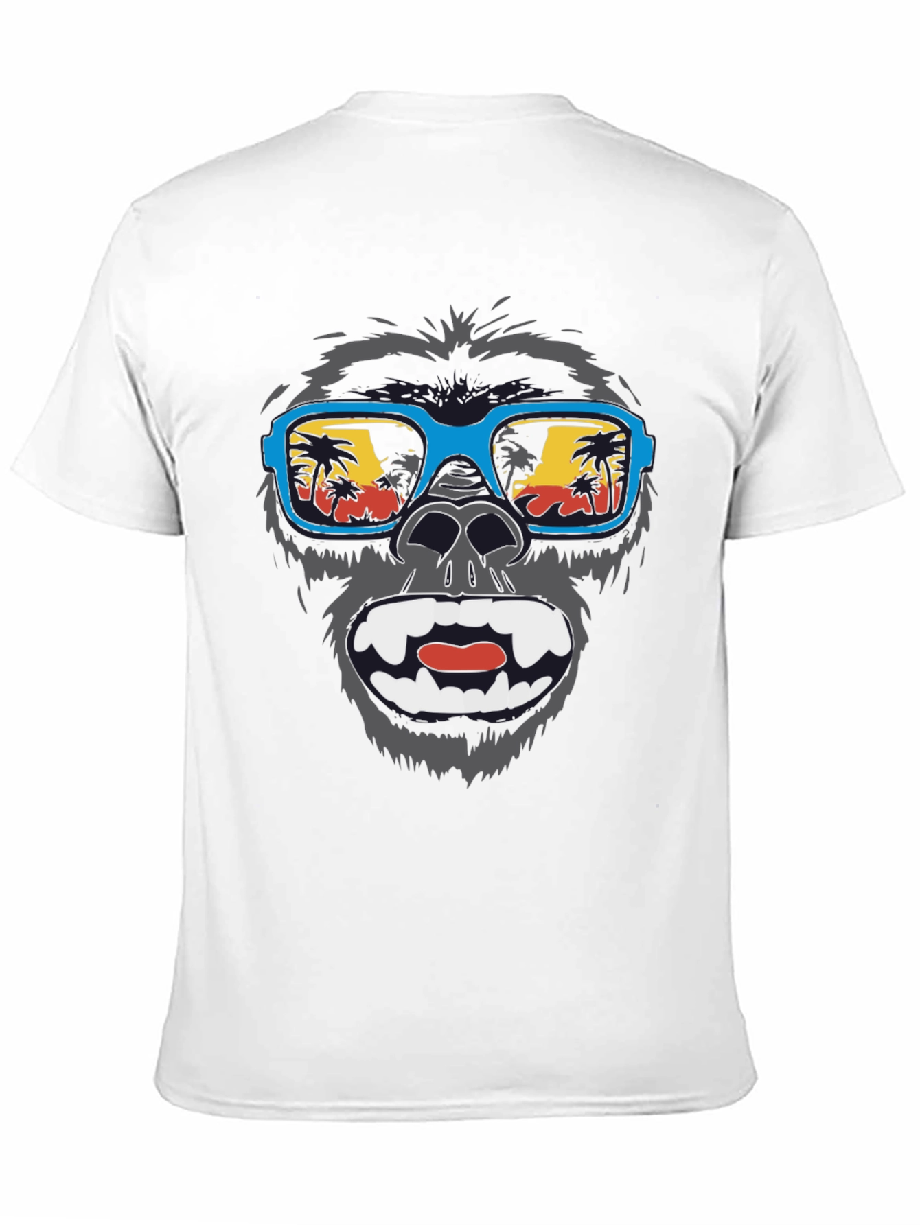 Cool Gorilla Beach T-Shirt - Summer Vibes
