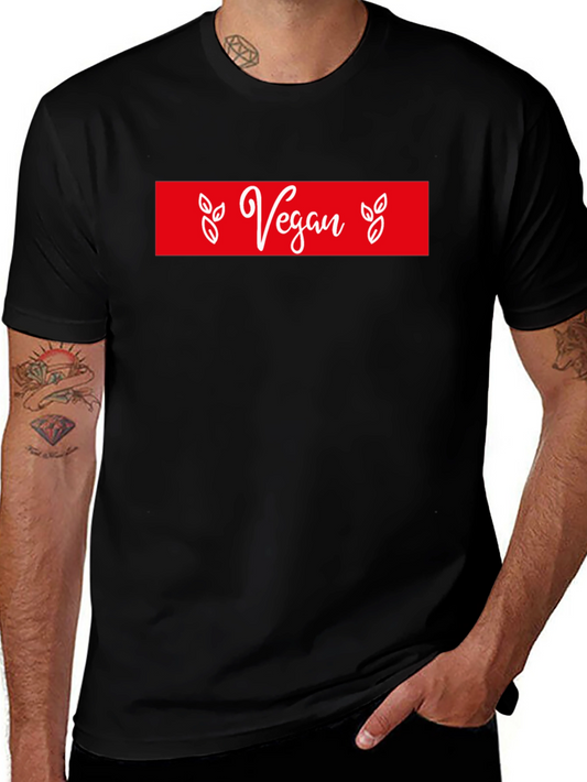 Vegan Graphic T-Shirt - Stylish Vegetarian Tee