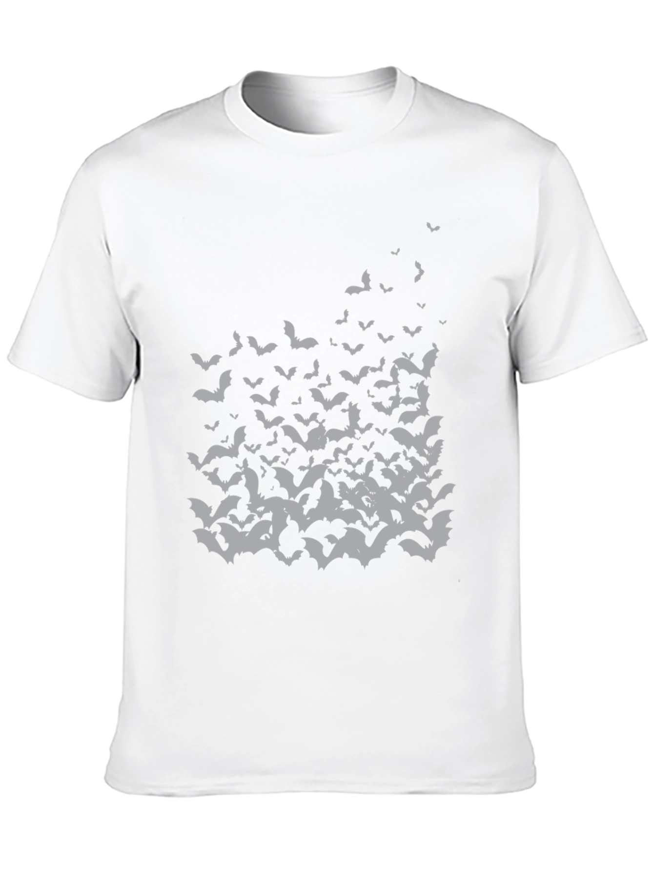 Bat Swarm Graphic Tee - Halloween Ready
