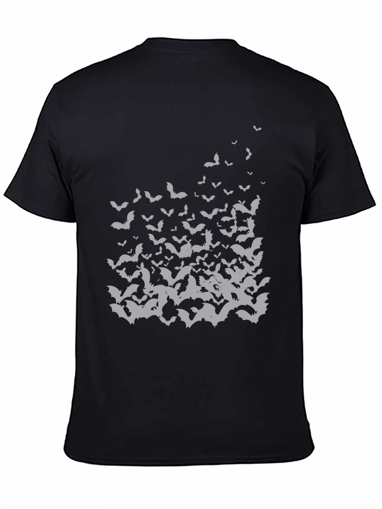 Bat Swarm Graphic Tee - Halloween Ready