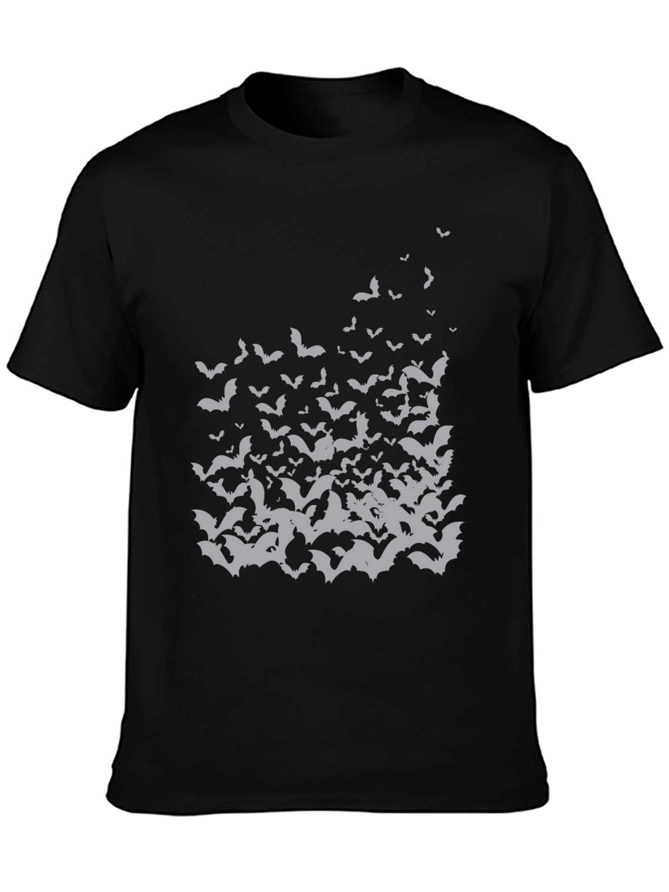 Bat Swarm Graphic Tee - Halloween Ready