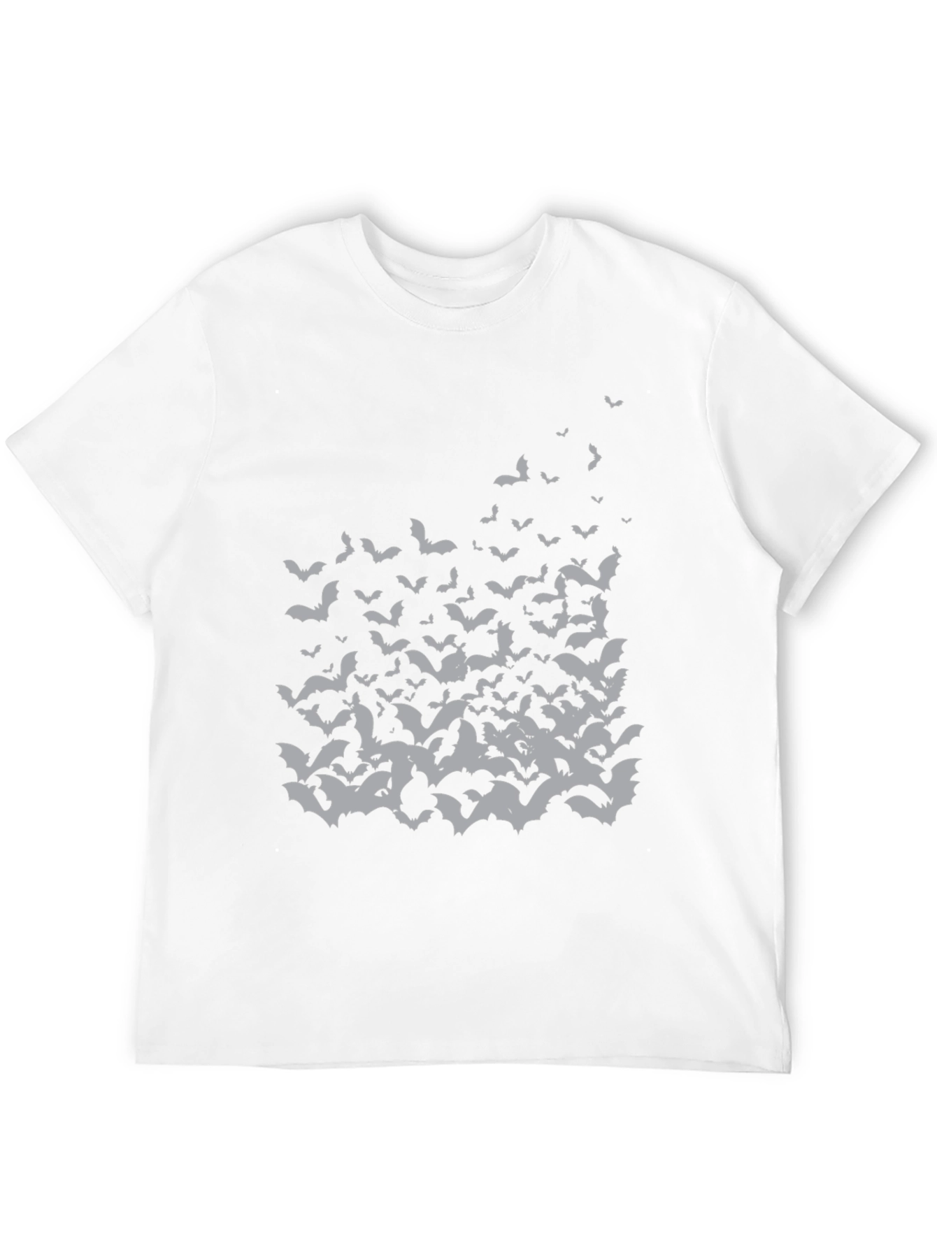 Bat Swarm Graphic Tee - Halloween Ready