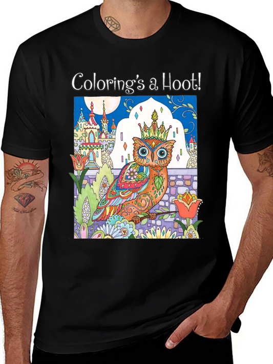 Colorings a Hoot! Owl T-Shirt