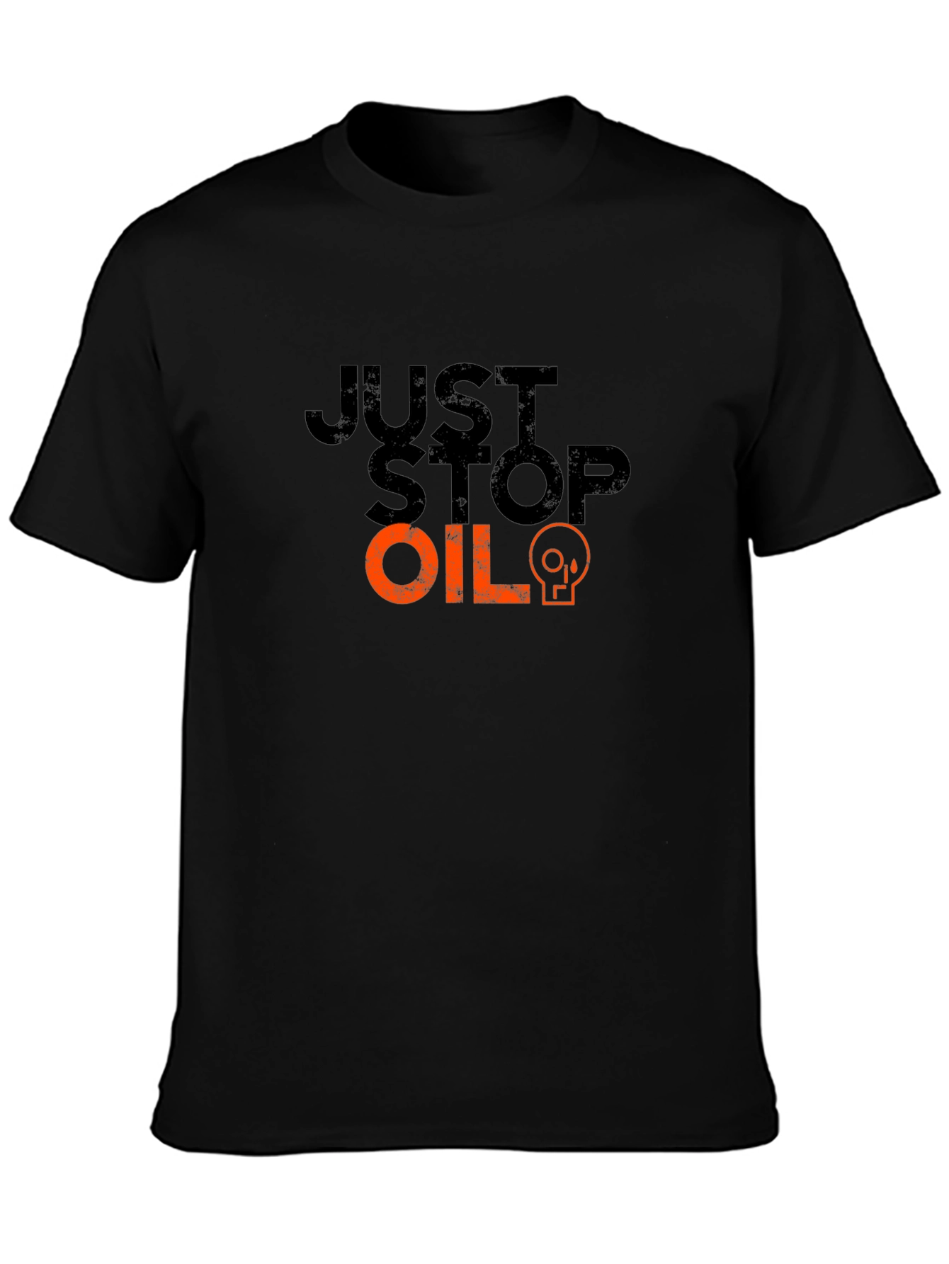 Just Stop Oil Graphic Tee - Eco Activism Shirt