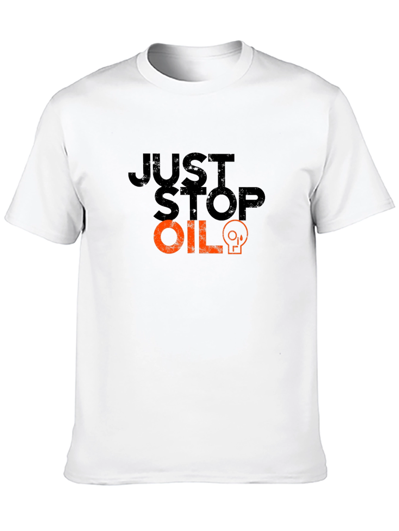 Just Stop Oil Graphic Tee - Eco Activism Shirt