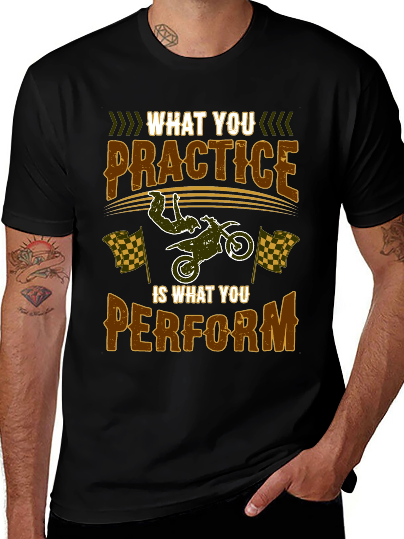 Practice Perform Motocross T-Shirt