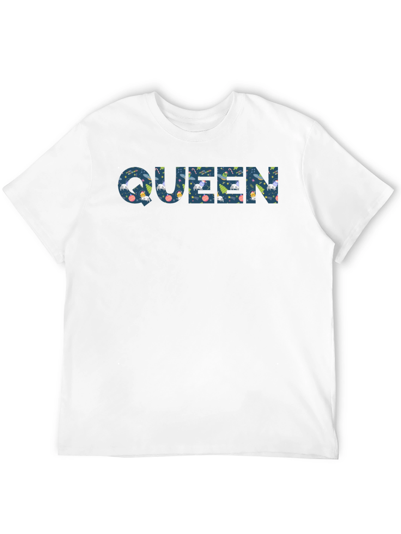 Queen Christmas T-Shirt - Holiday Festive Top