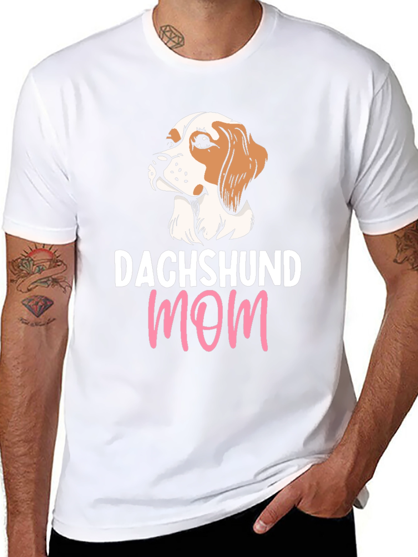Dachshund Mom T-Shirt Dog Lover Tee