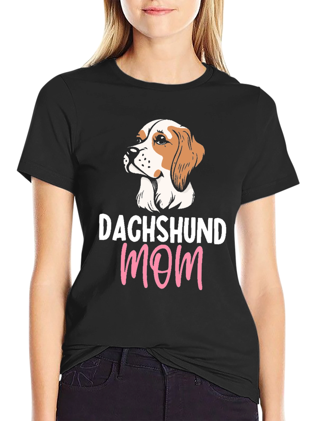 Dachshund Mom T-Shirt Dog Lover Tee