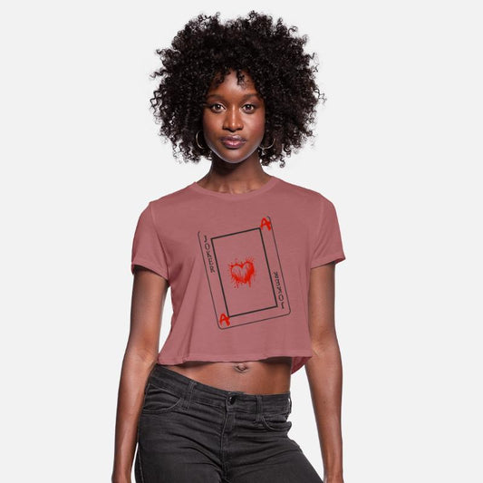 "Ace of Hearts Joker - Urban Graffiti Love Tee"