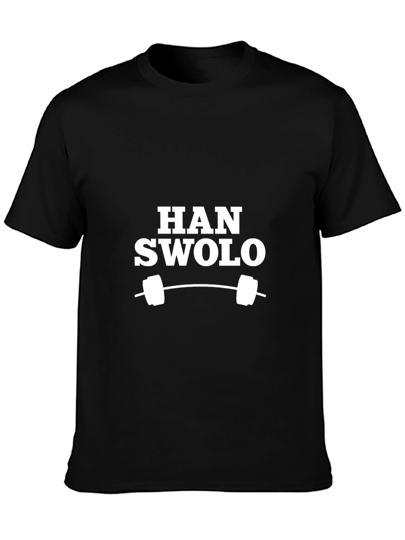 Han Swolo Funny Gym Workout T-Shirt