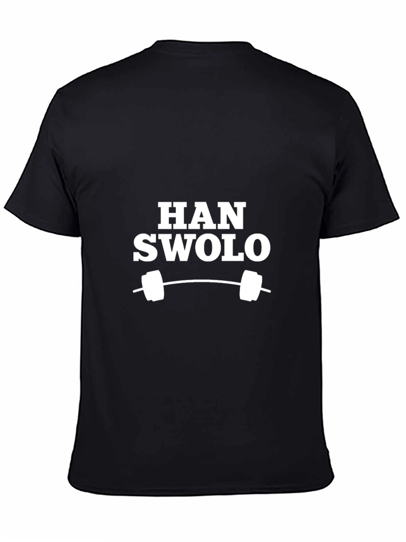 Han Swolo Funny Gym Workout T-Shirt