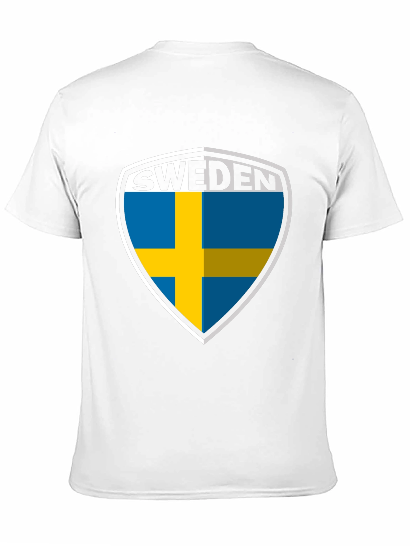 Sweden Flag Shield T-Shirt