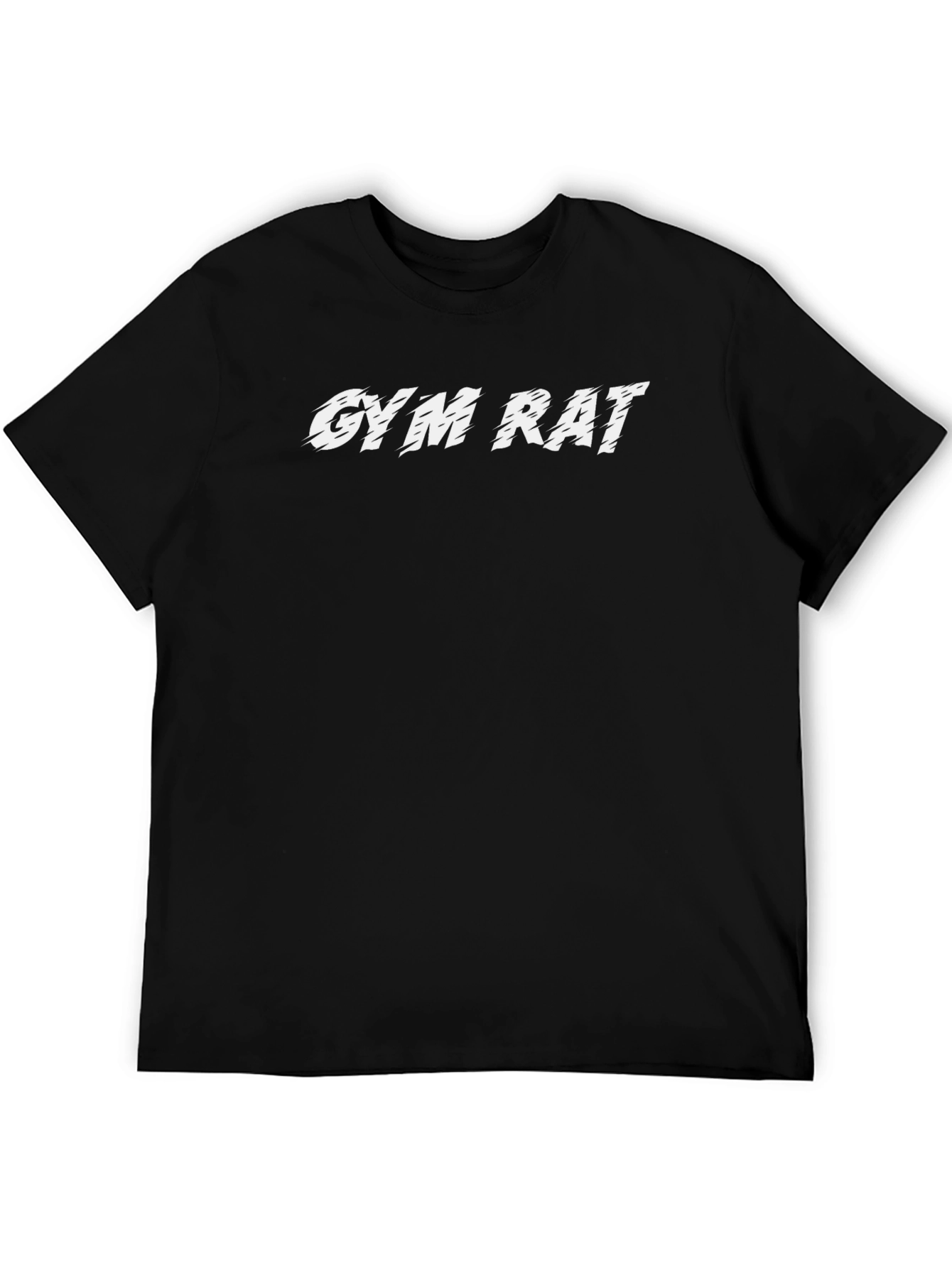 Gym Rat Graphic Tee - Black