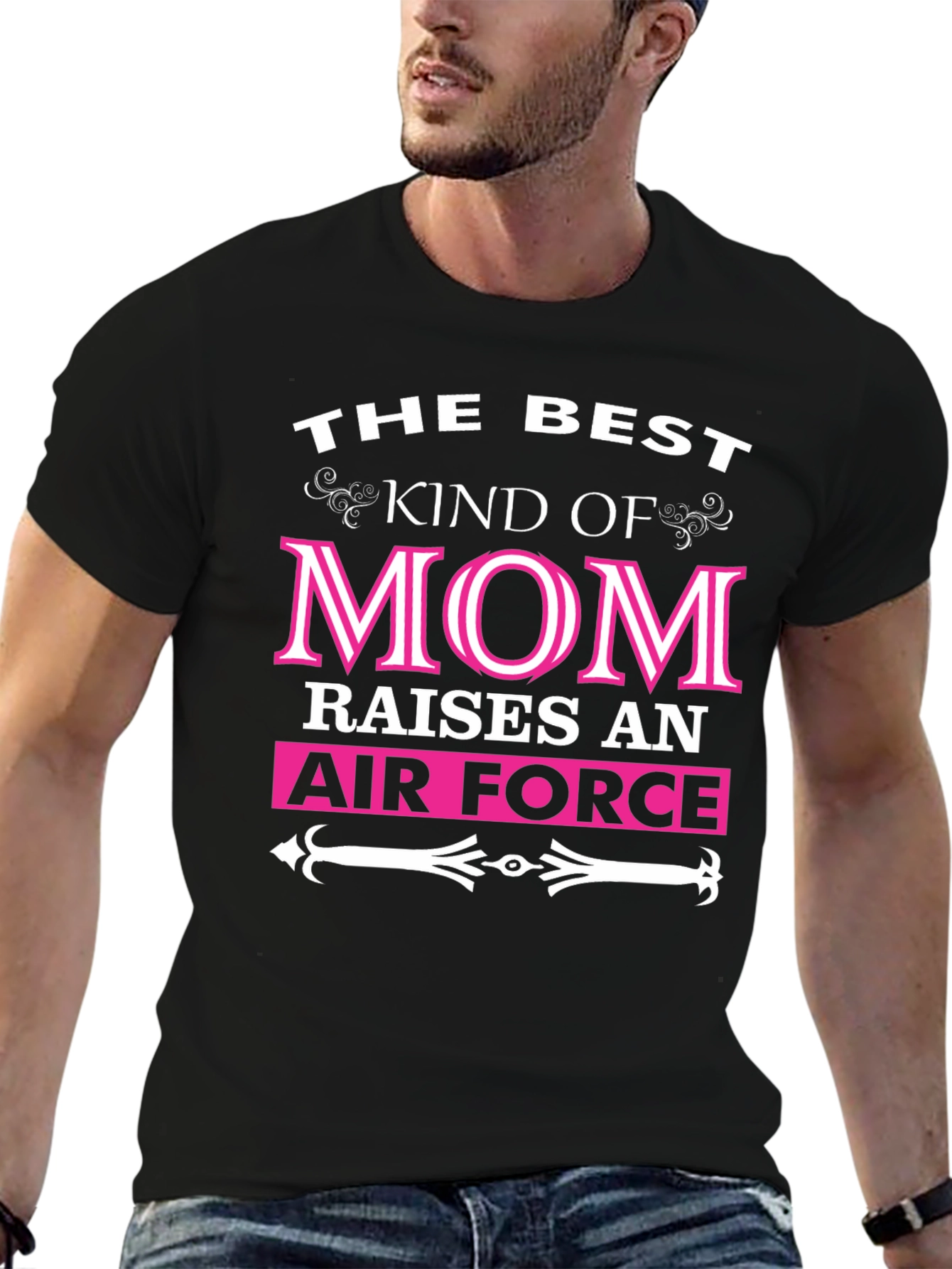 Best Kind of Mom Raises Air Force T-Shirt