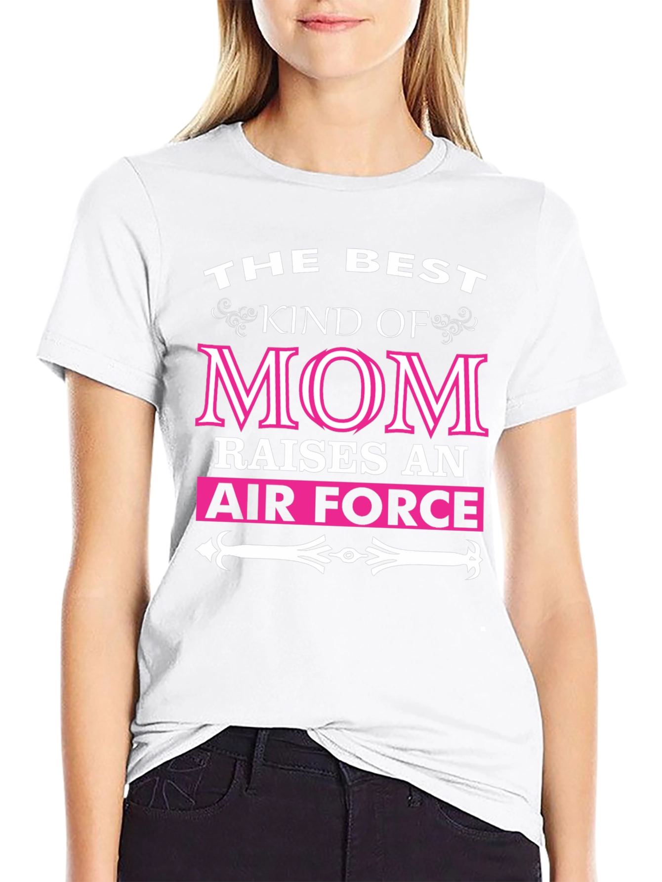 Best Kind of Mom Raises Air Force T-Shirt