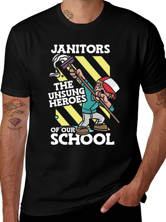 Janitor T-Shirt: The Unsung Heroes of Our School Tee